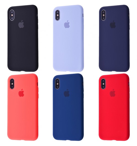 Silicone Case Full Cover iPhone Xs Max